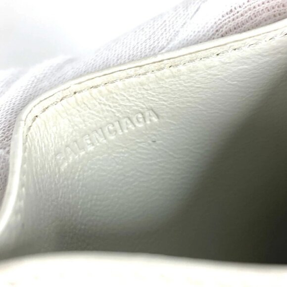 BALENCIAGA 640109 logo Business Card Holder Pass Case Card Case - Picture 10 of 14